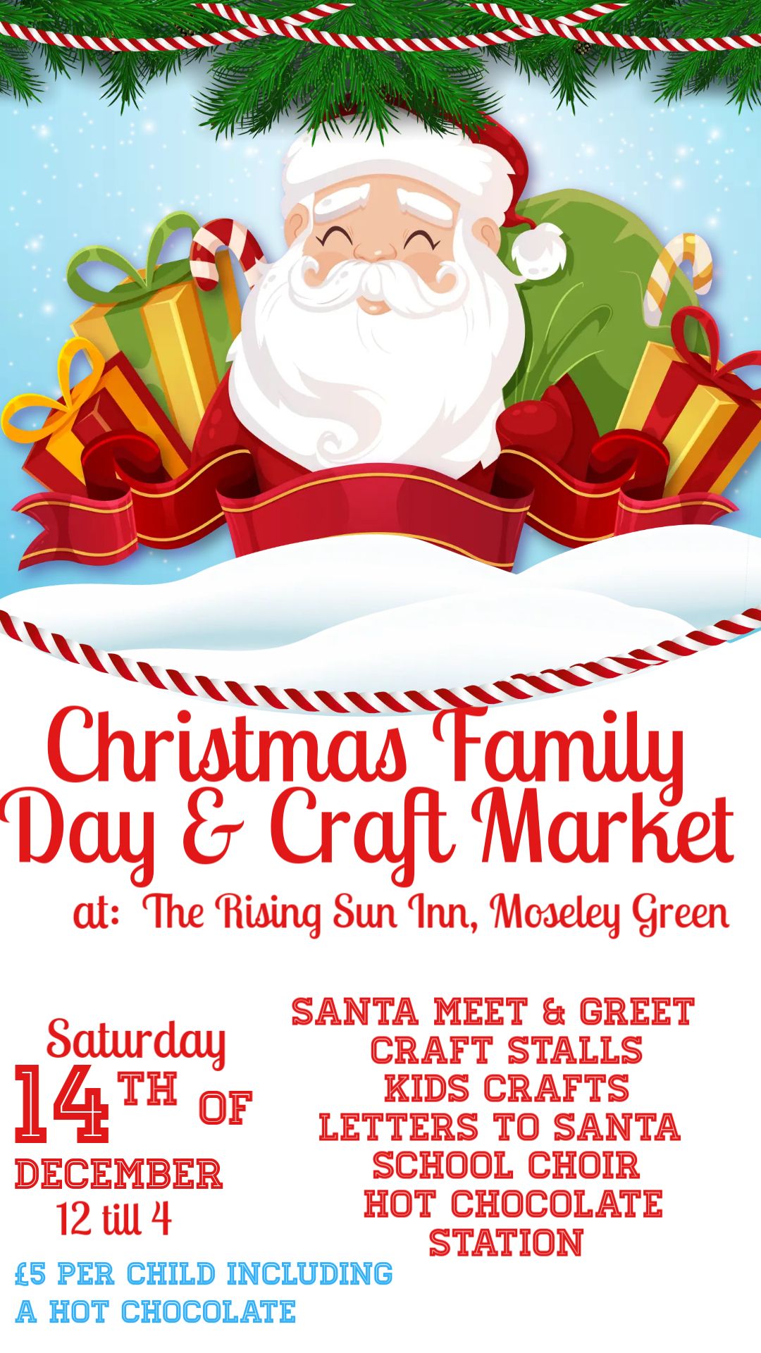 Christmas Family Day & Craft Market