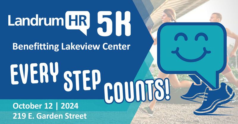 Every Step Counts 5K Run\/Walk presented by LandrumHR Benefitting Lakeview Center