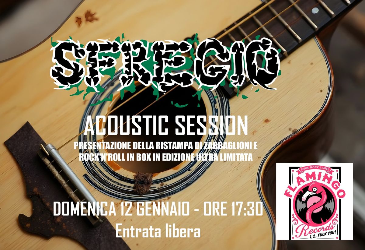 Domeniche da Flamingo: Sfregio set acustico