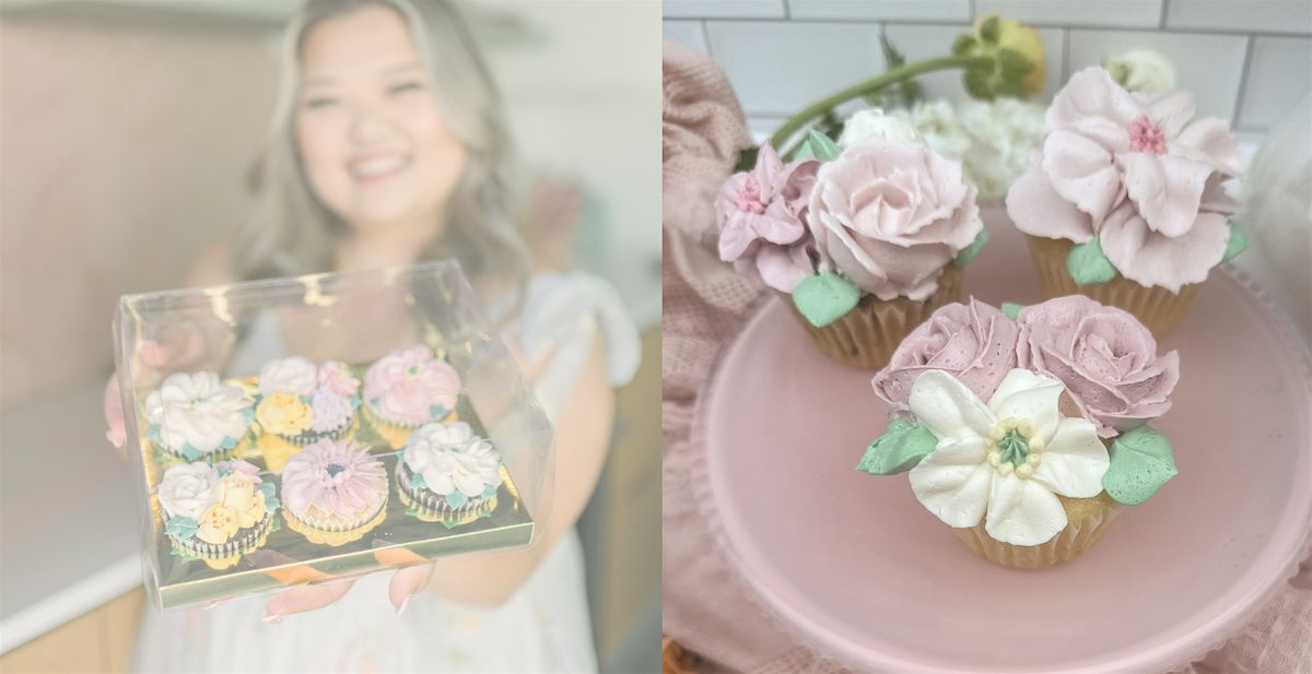 HTX Cake Decorating Experience: Floral Cupcakes