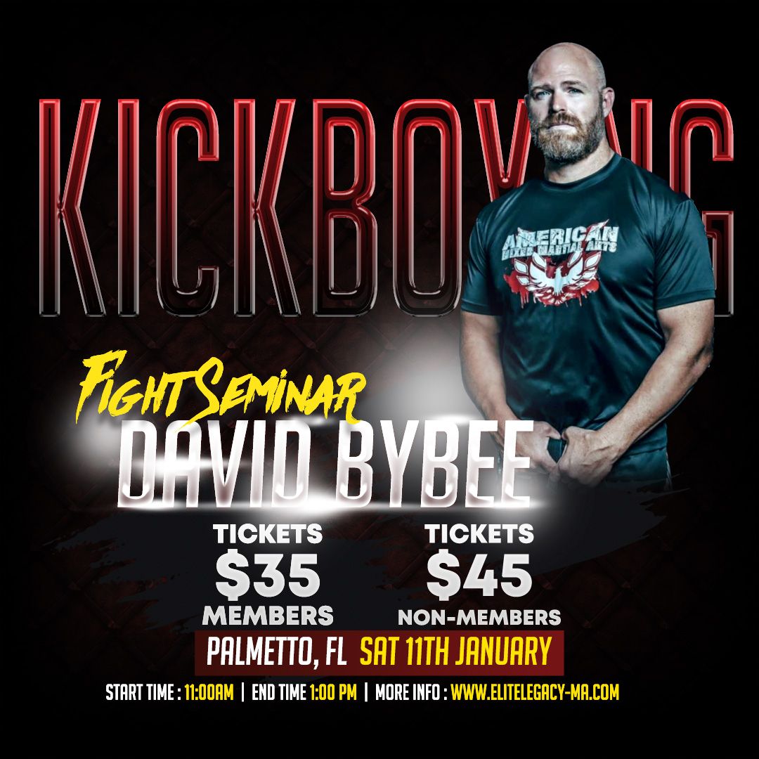 WAKO Kickboxing Seminar with David Bybee