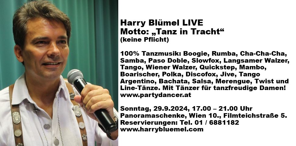 100% Tanzmusik - Harry Bl\u00fcmel LIVE