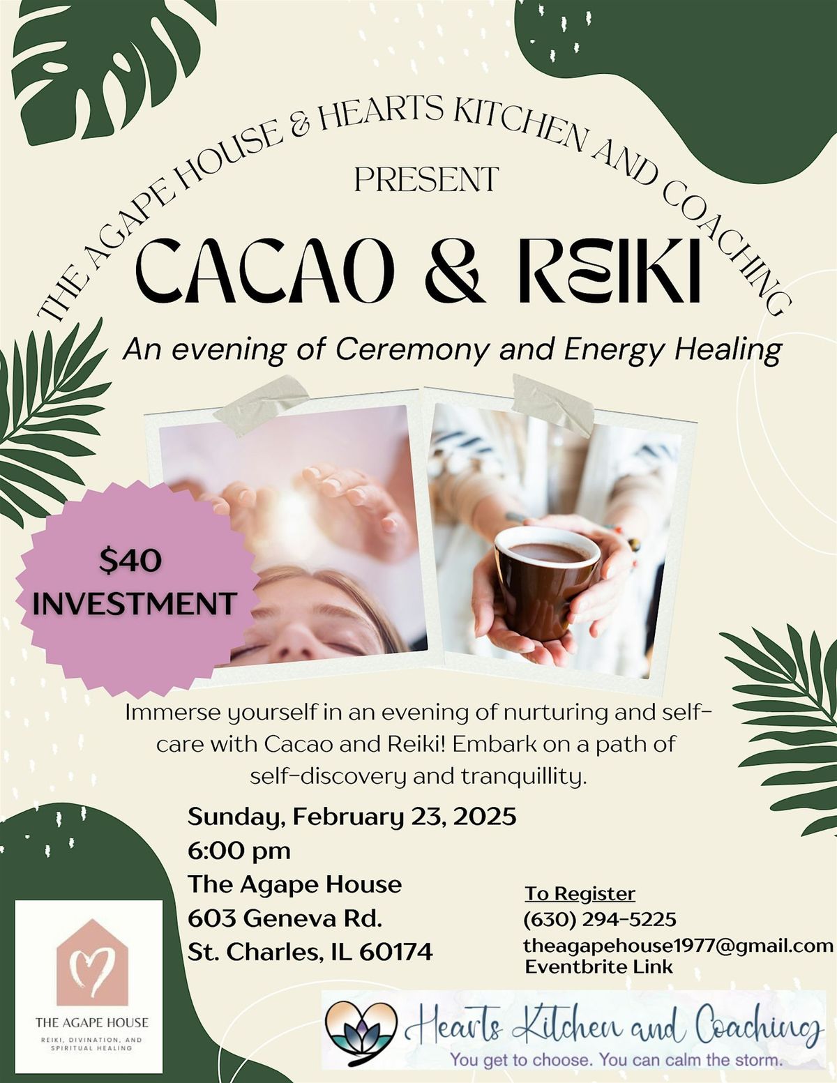 Cacao & Reiki: An evening of Ceremony and Energy Healing