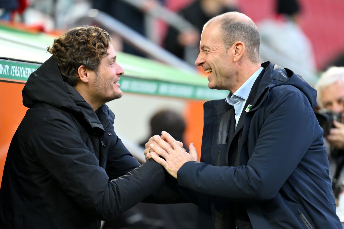 FC Augsburg vs Borussia Dortmund at WWK Arena