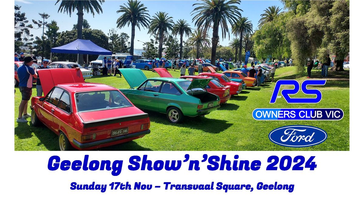 RSOCVIC Geelong Show'n'Shine 2024