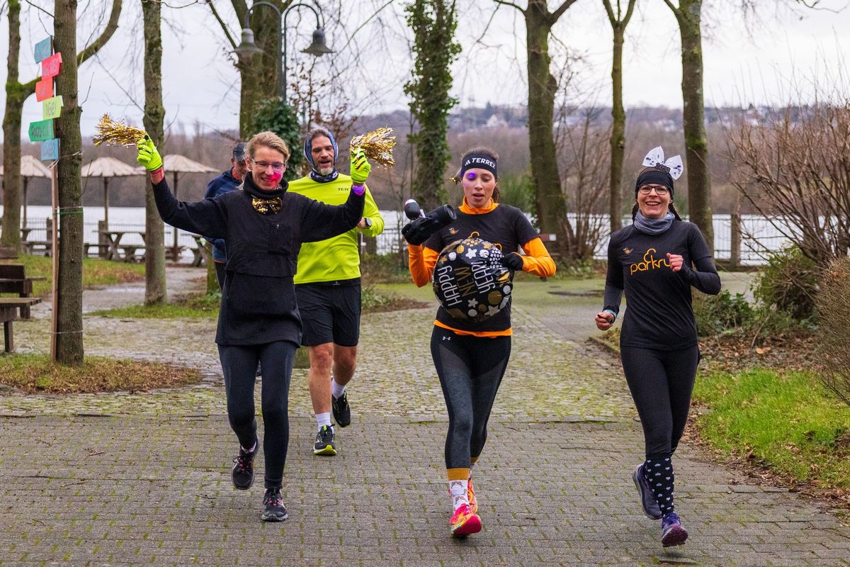 Neujahrs-parkrun - Kemnader See parkrun #118