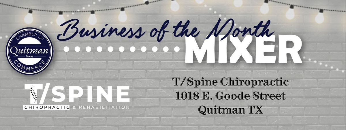 Business of the Month Mixer - T\/Spine Chiropractic