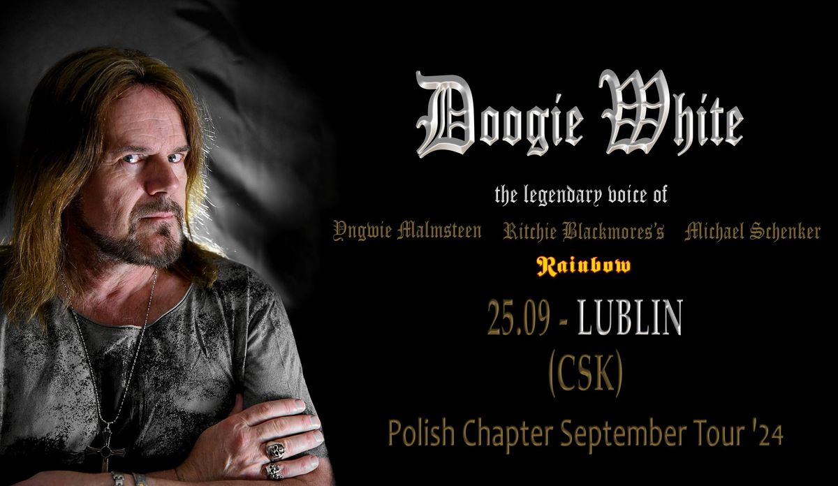 Doogie White \/Polish Chapter Sep. Tour 24' \/Lublin 25.09.24