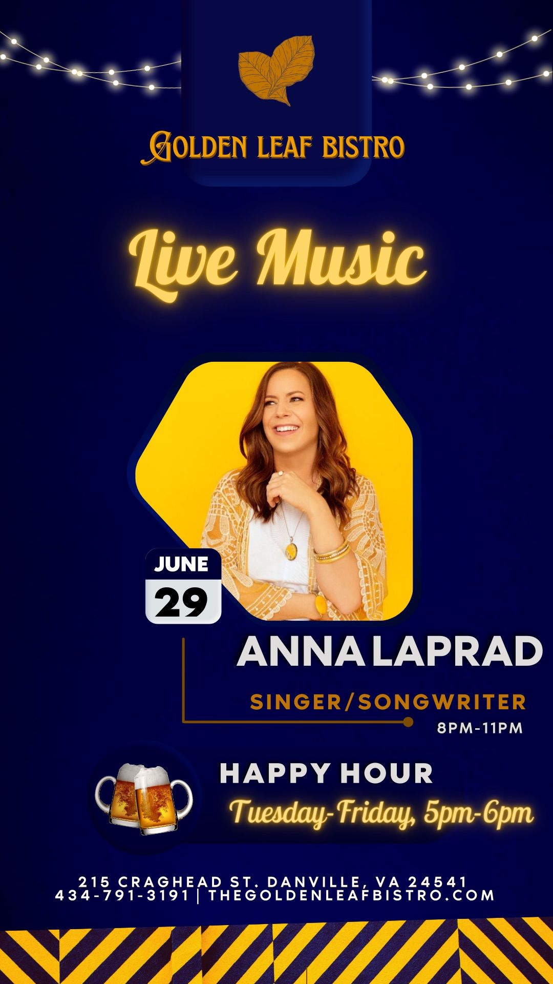ANNA LAPRAD - LIVE MUSIC 