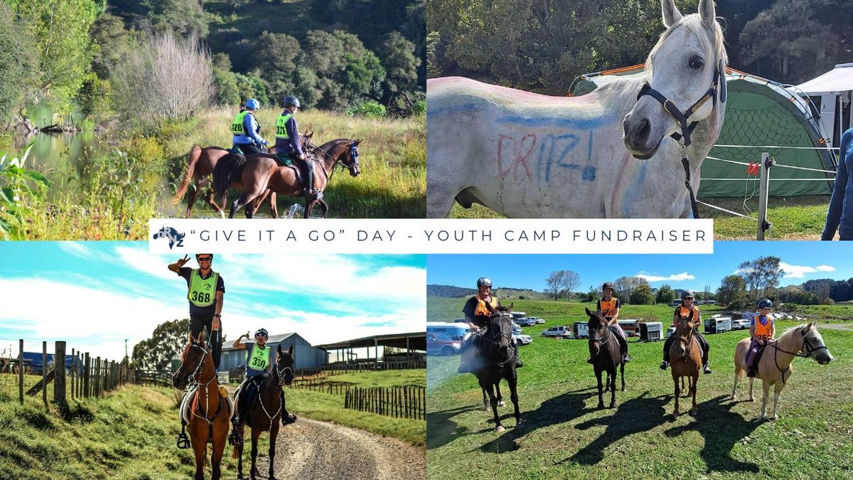 "Give It A Go" Day - DRNZ Youth Camp Fundraiser 