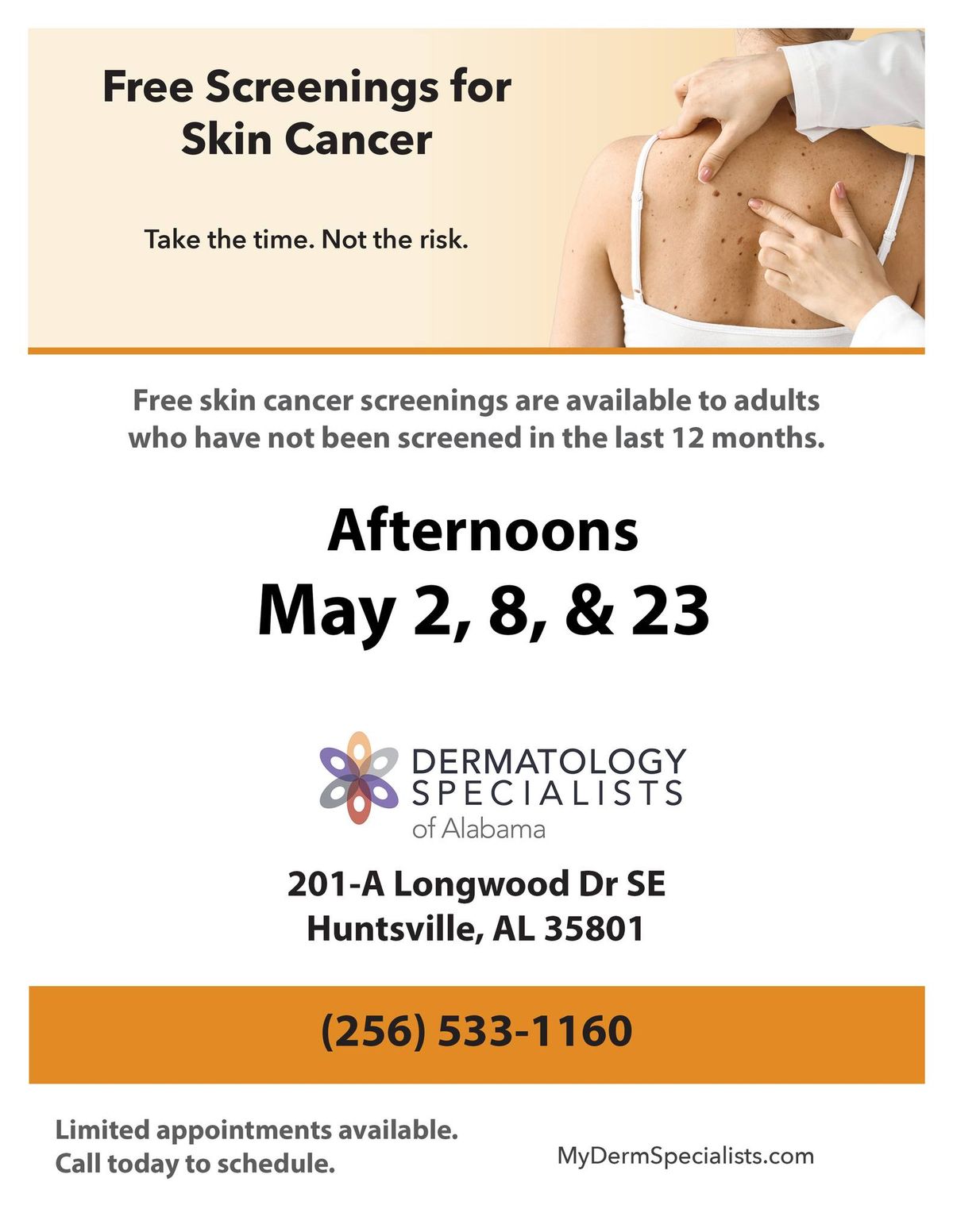 Free Screenings for Skin Cancer - Huntsville, AL