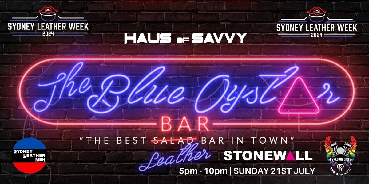 SLW24 - THE BLUE OYSTER BAR