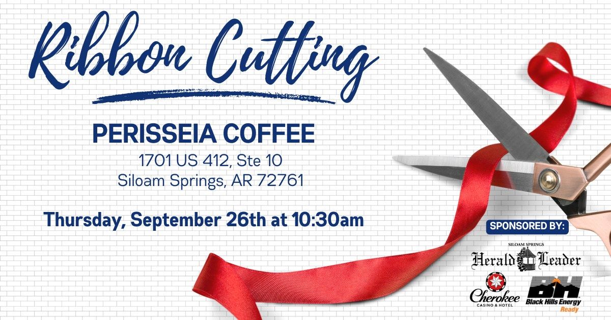 Ribbon Cutting - Perisseia Coffee