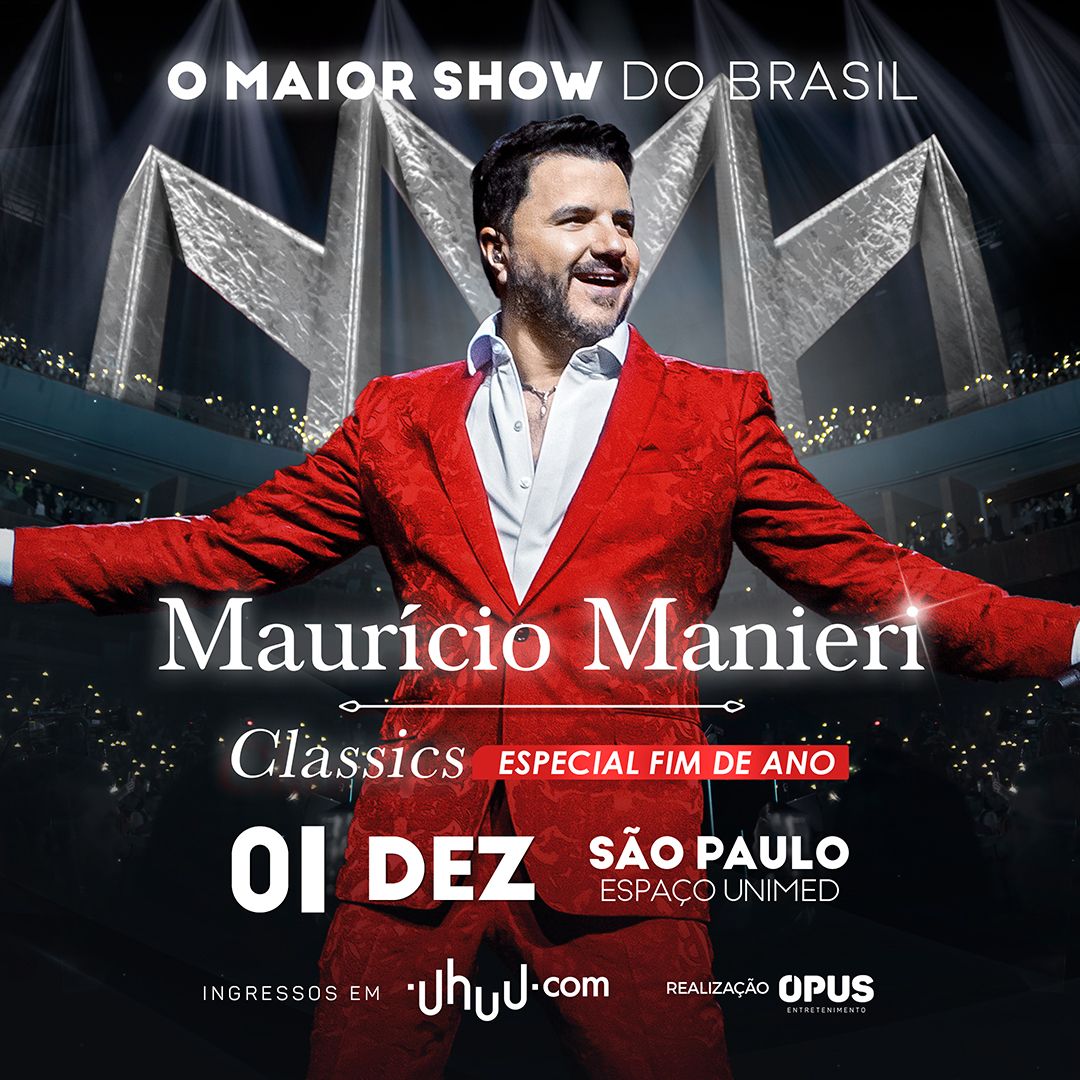 Maur\u00edcio Manieri - Classics - Especial Fim de Ano | S\u00e3o Paulo\/SP