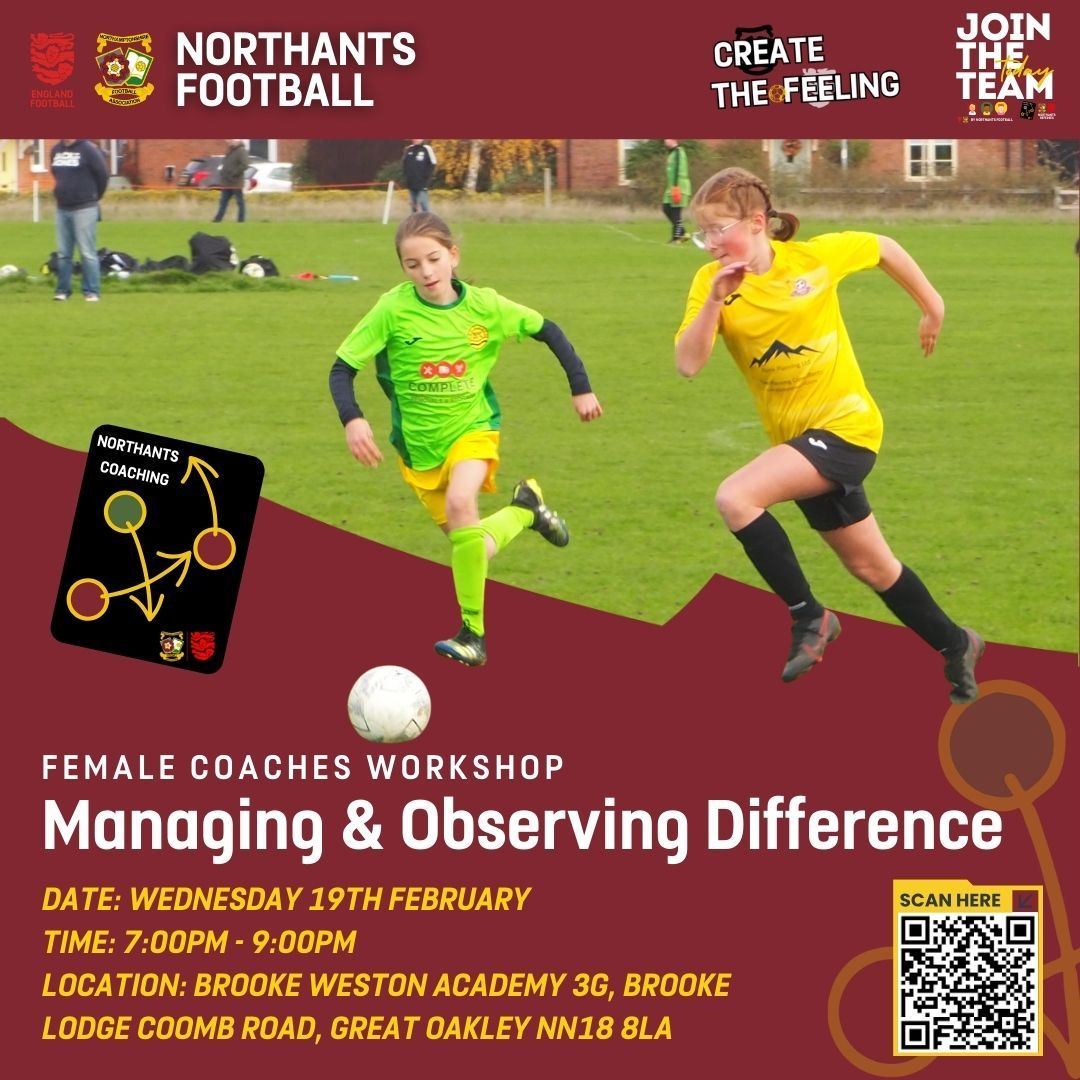 Female Coaches Workshop - Managing and Observing Difference