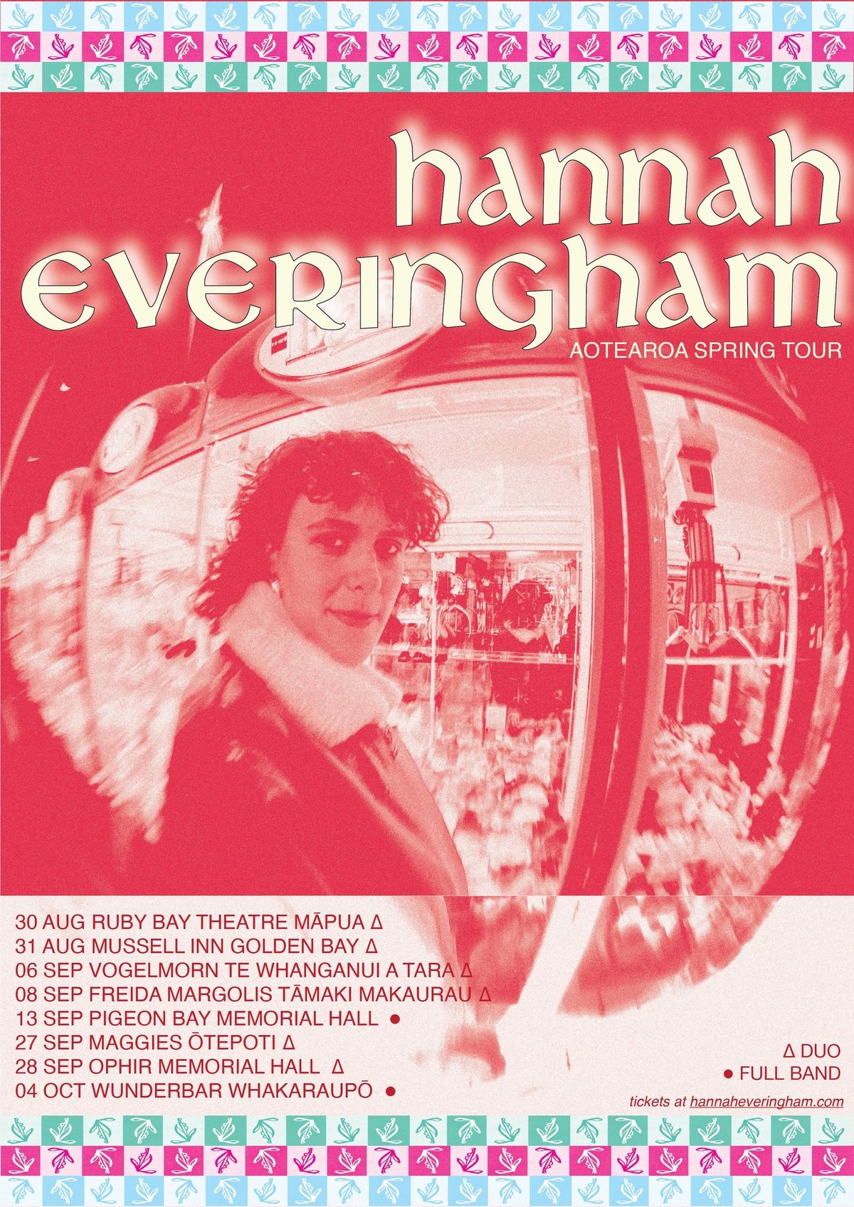 Hannah Everingham Spring Tour - Dunedin