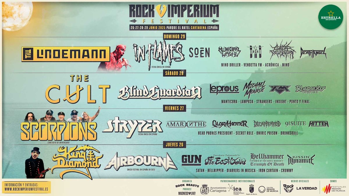 Rock Imperium Festival 2025 (Cartagena)