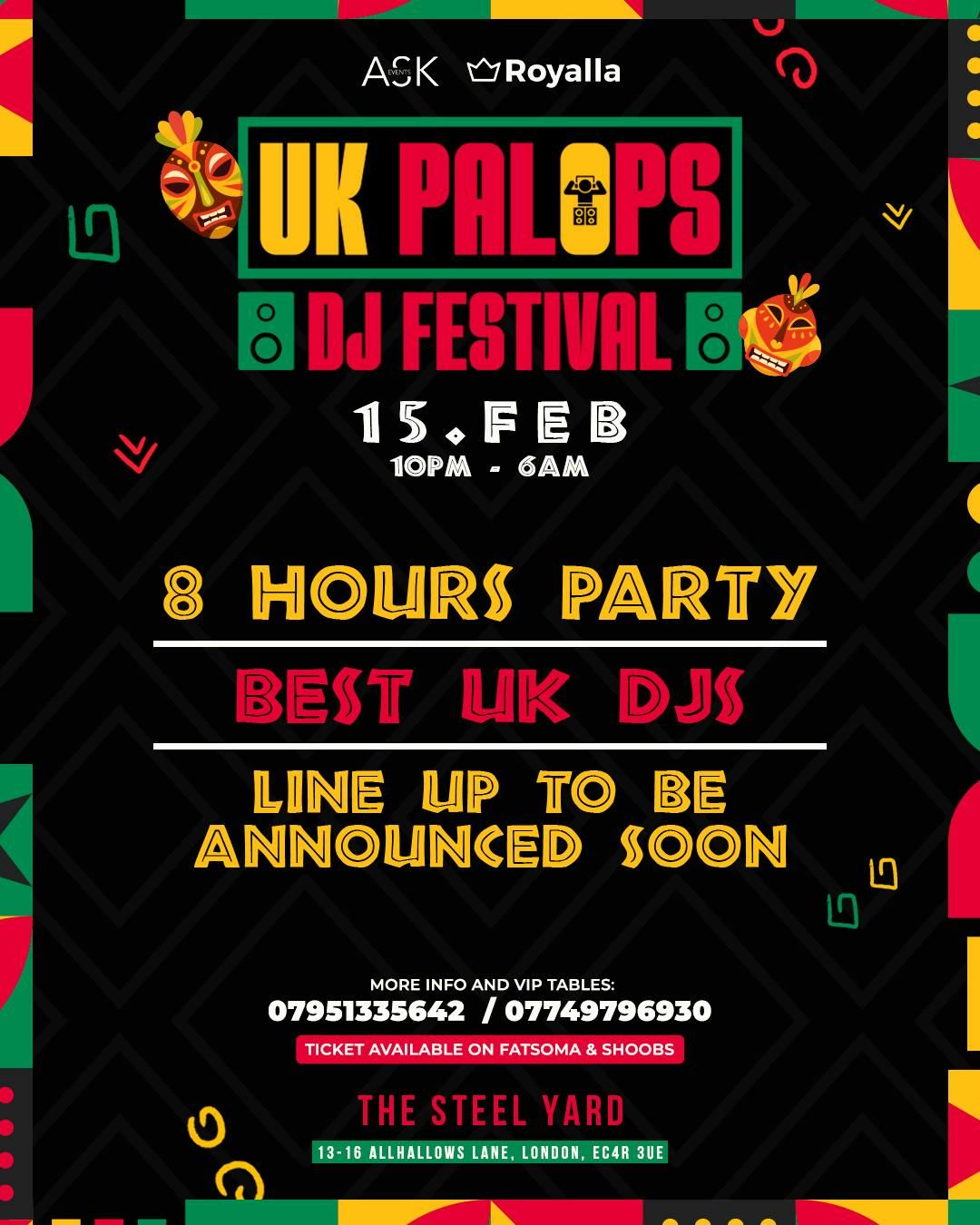 Uk PALOPS DJ FEST 