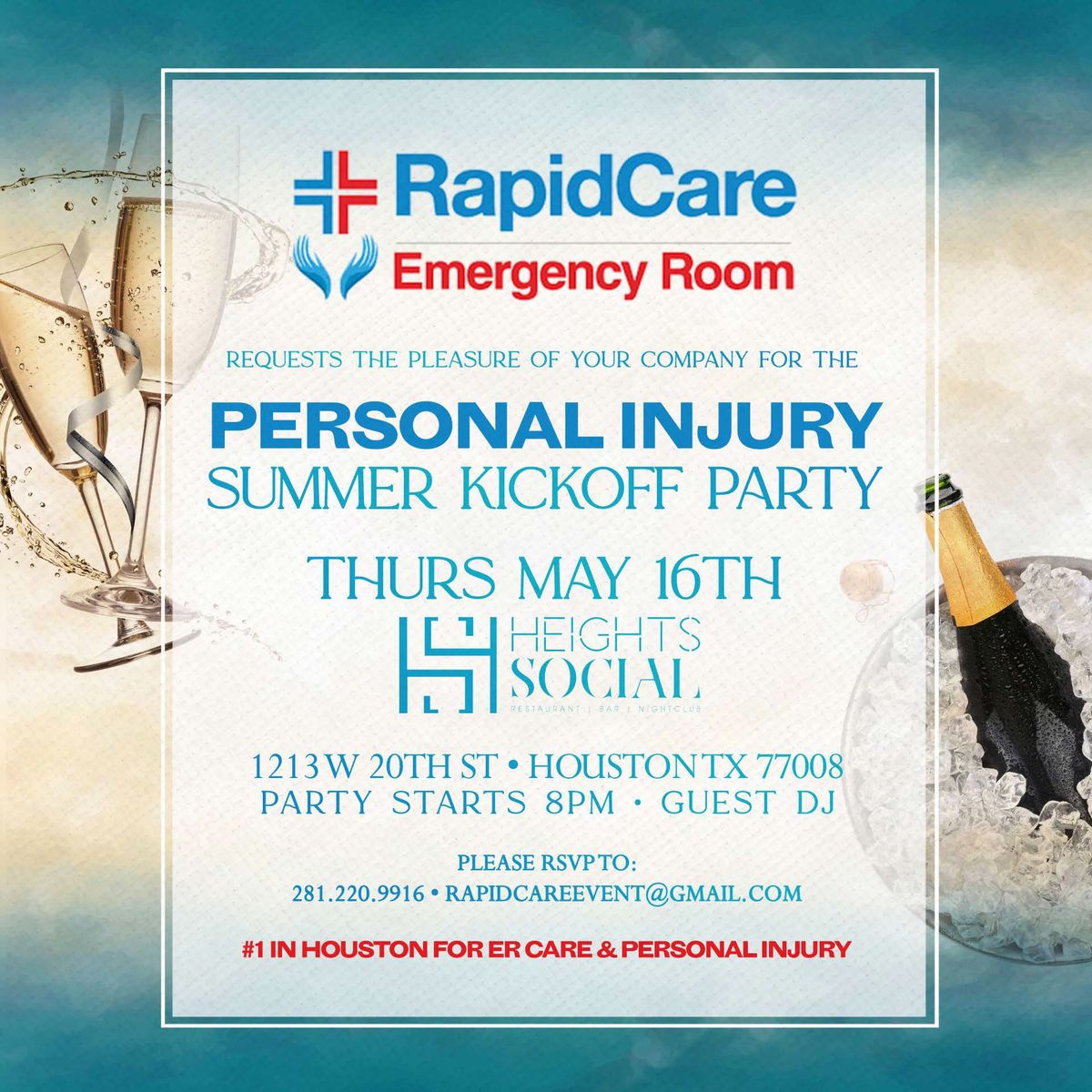 Personal Injury Summer Kick Off Party
