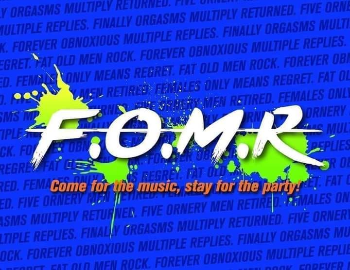 F.O.M.R. at Dwyers 9-12:30 