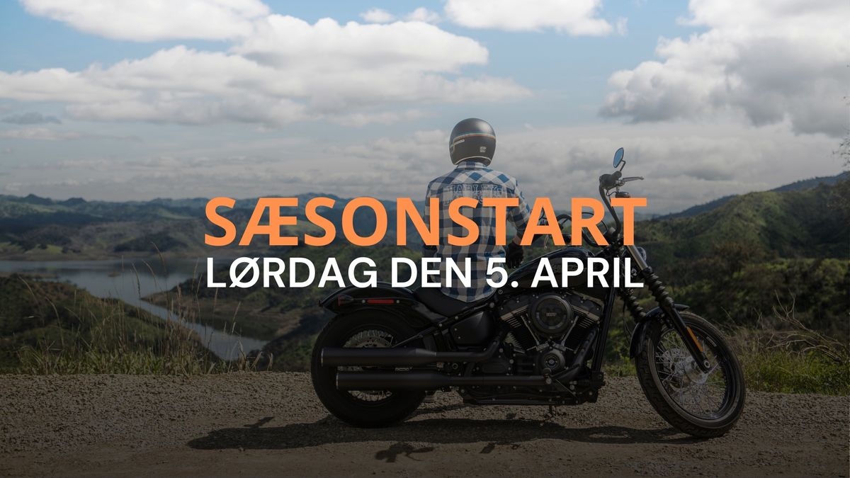 S\u00e6sonstart 5. April - 2025 - Custom Cycle Harley-Davidson.