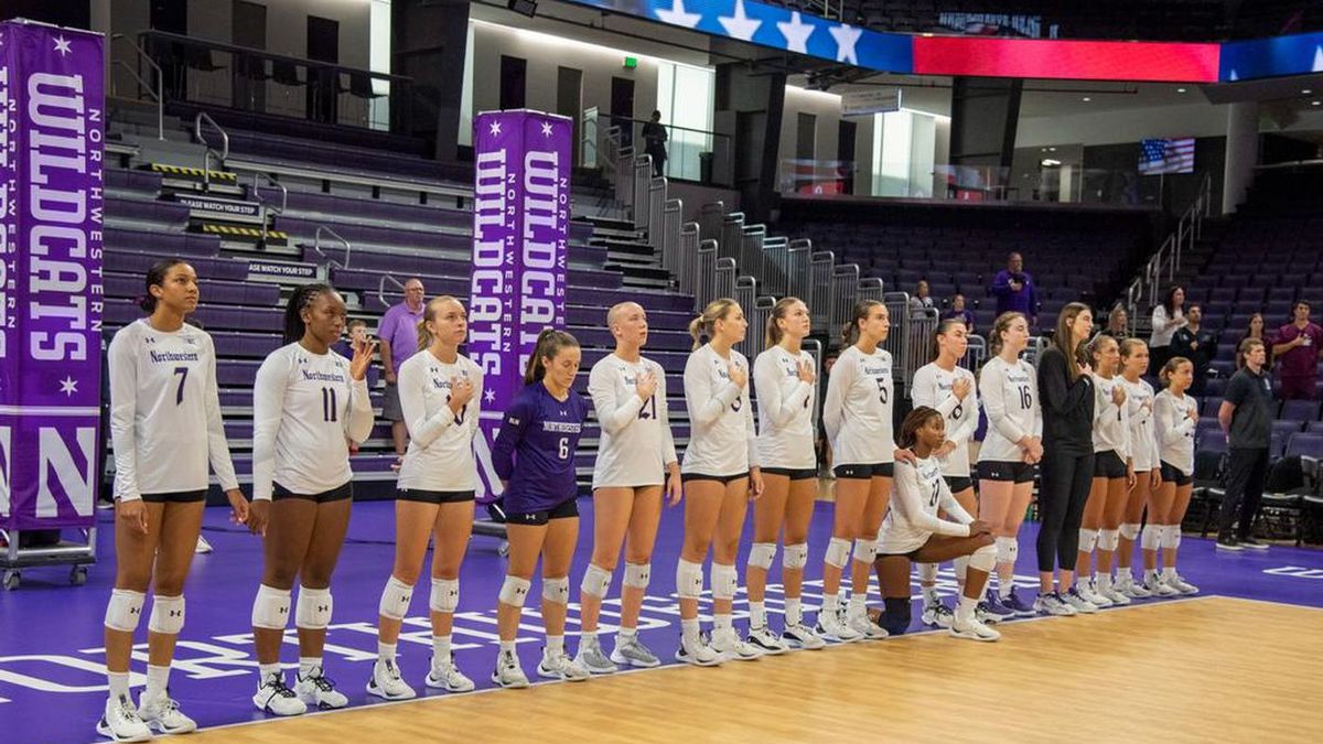 Northwestern Wildcats at Washington Huskies Womens Volleyball