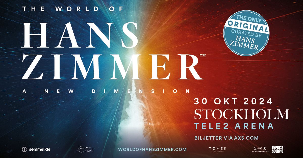 The World of Hans Zimmer - A New Dimension | Stockholm