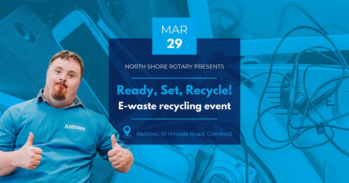 Abilities Ready, Set, Recycling Event