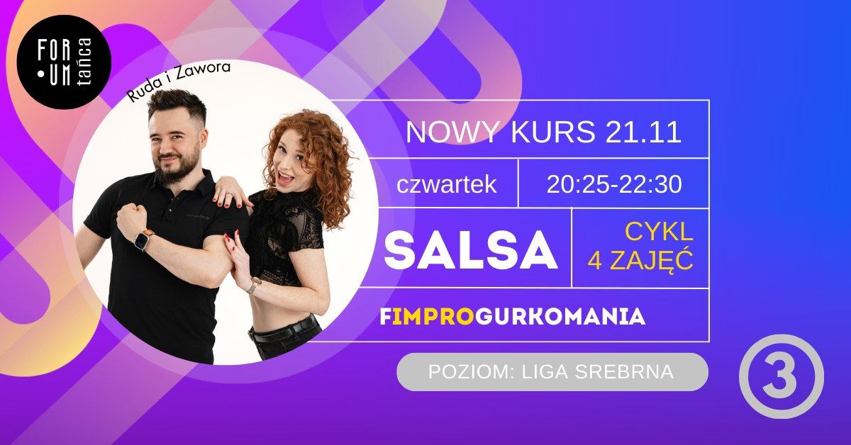 SALSA w Forum Ta\u0144ca! - FIMPROGURKOMANIA - cykl zaj\u0119\u0107