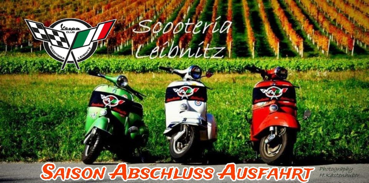 Saison Abschluss Ausfahrt 2024 VC Scooteria Leibnitz 