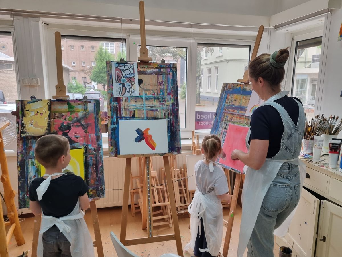 Workshop Ouder - kind schilderen