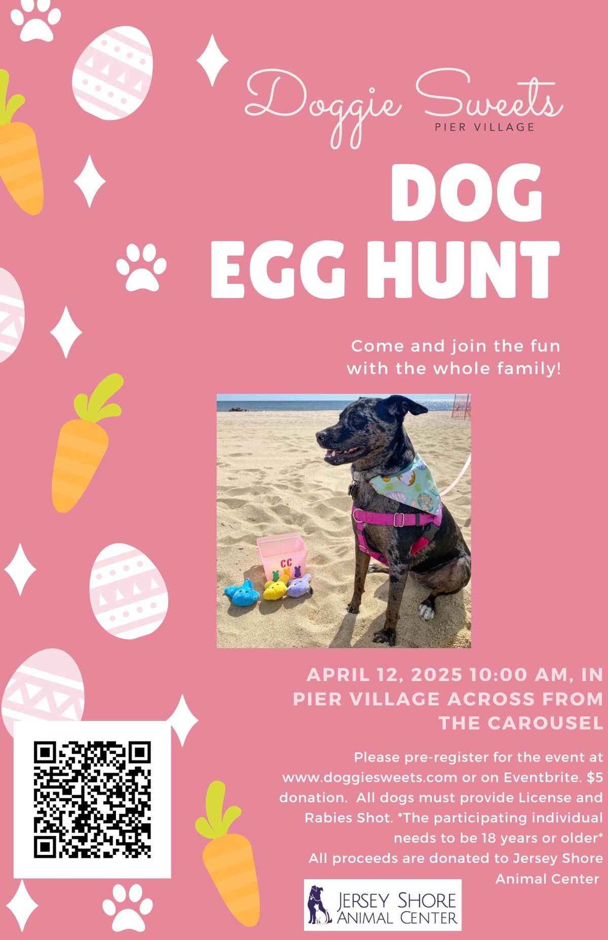 Dog Egg Hunt at Doggie Sweets