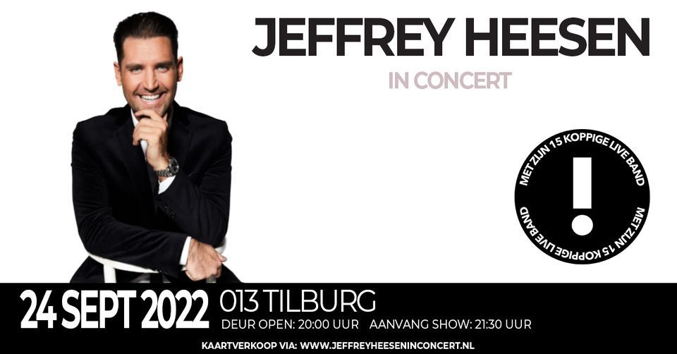 Jeffrey Heesen In Concert 2022