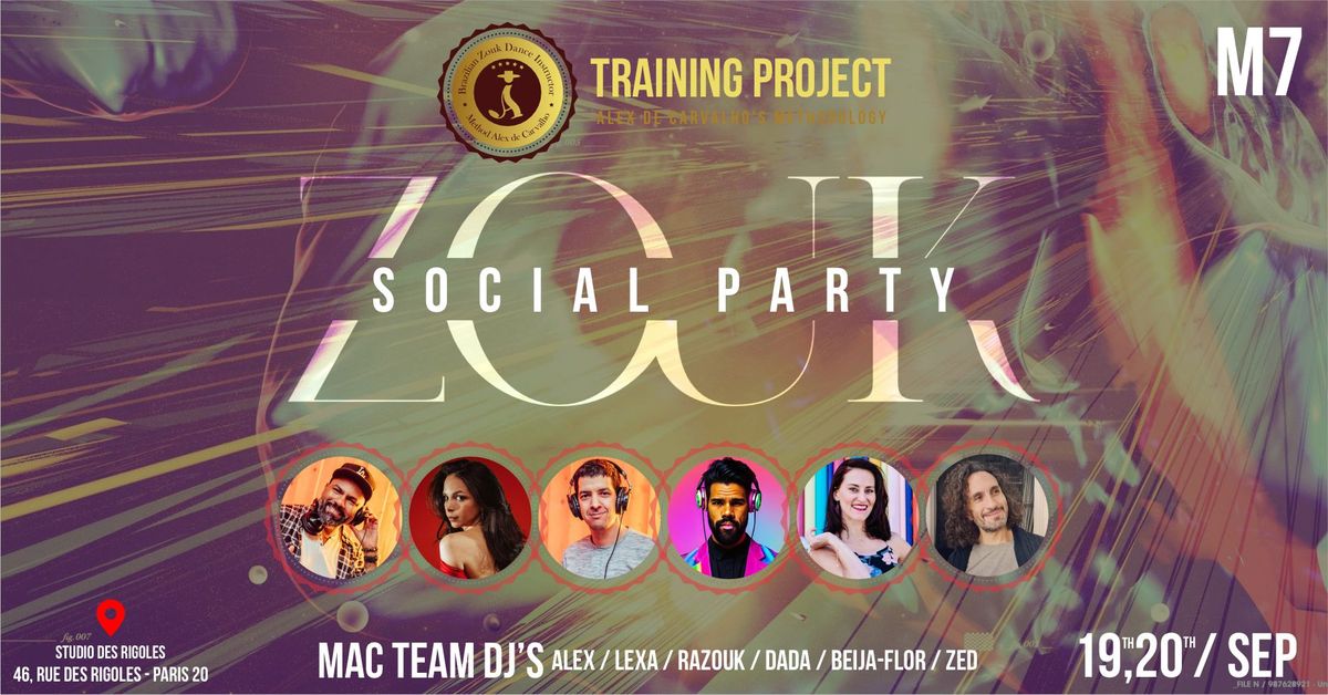 Zouk Social Party - MAC Module 7