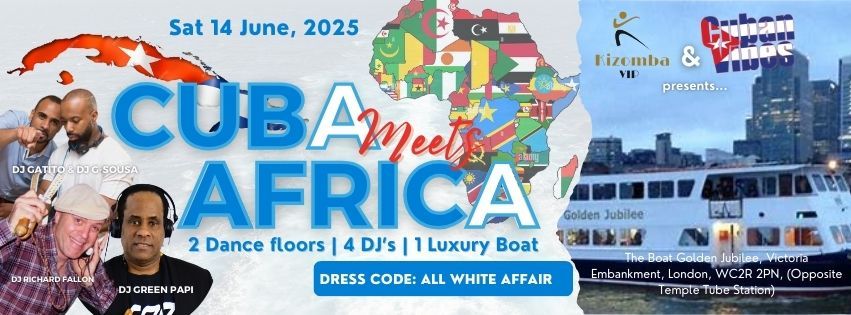 Cuba meets Africa - ALL WHITE - Boat Party