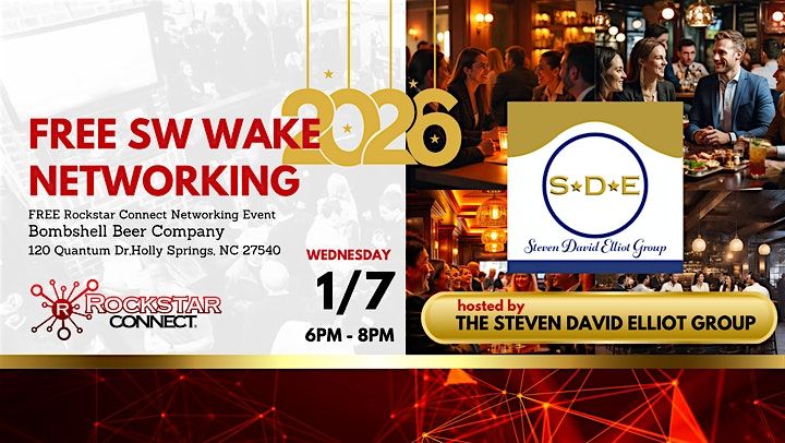 Free SW Wake Rockstar Connect Networking Event  (January, NC)