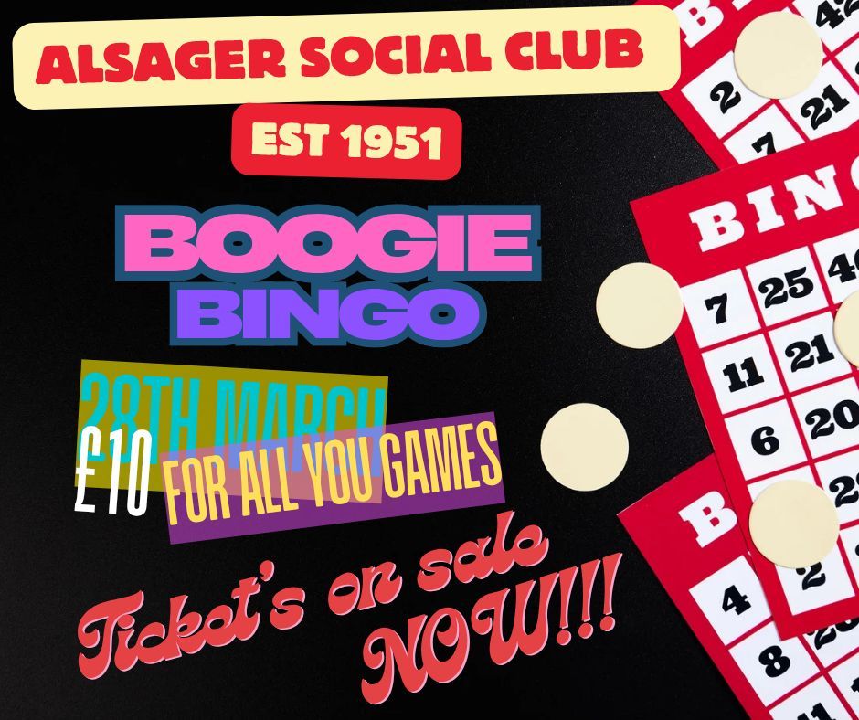 Boogie Bingo Night