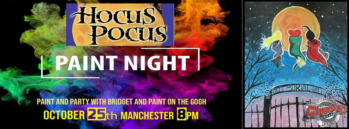 PAINT NIGHT!!!-HOCUS POCUS!!!