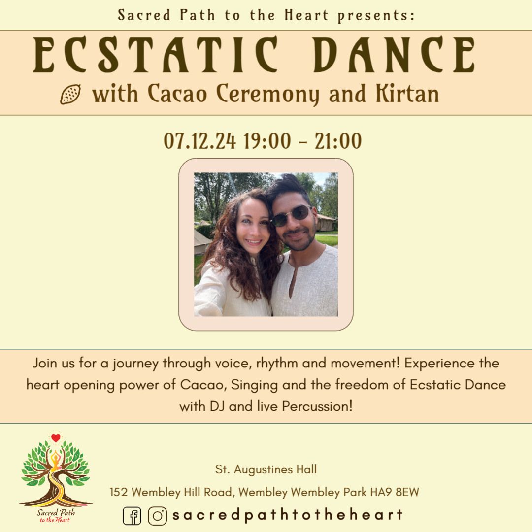 Ecstatic Dance with Cacao Ceremony and Kirtan