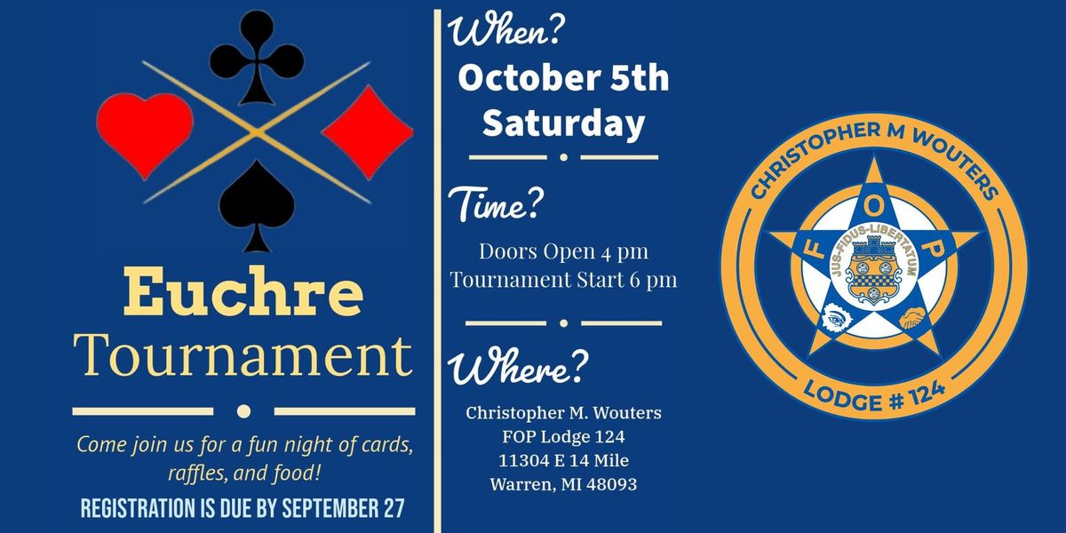 FOP 124 Euchre Tournament