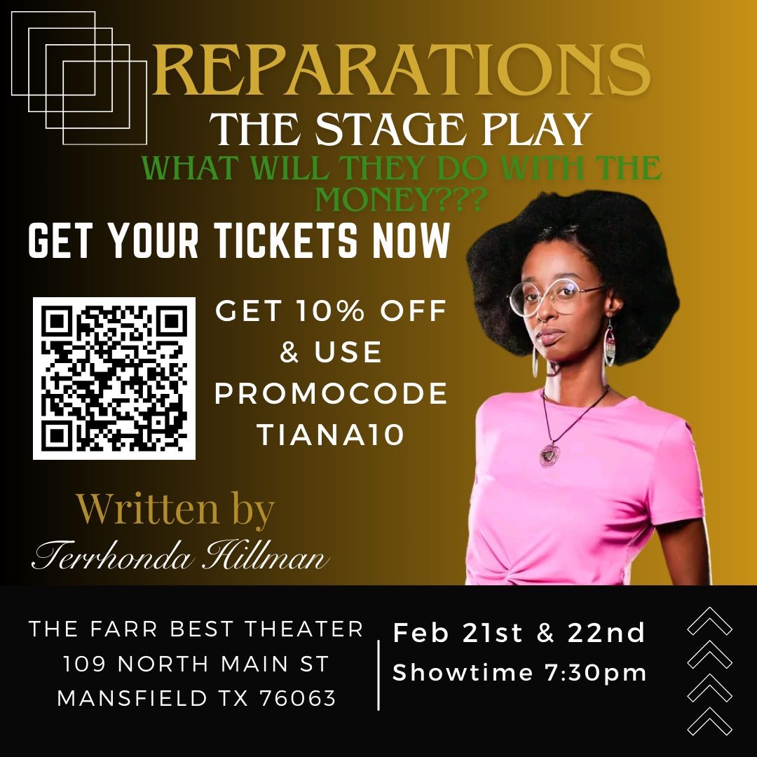 REPARATIONS THE STAGE PLAY