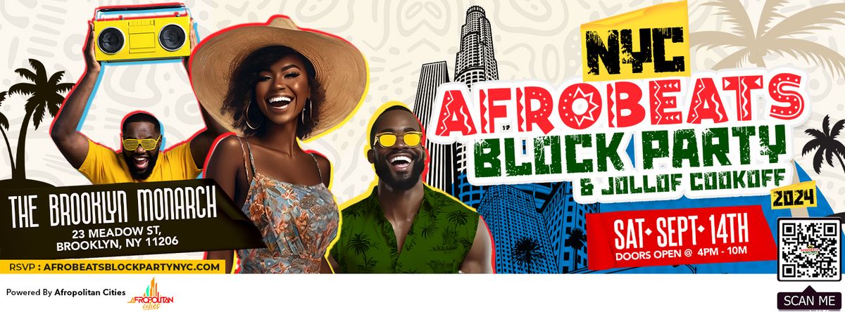 NYC Afrobeats Block Party & Jollof Cook-off