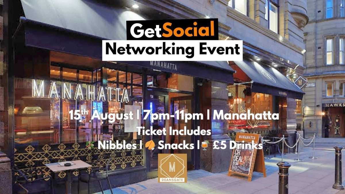 GETSOCIAL SUMMER PARTY @ MANAHATTA DEANSGATE