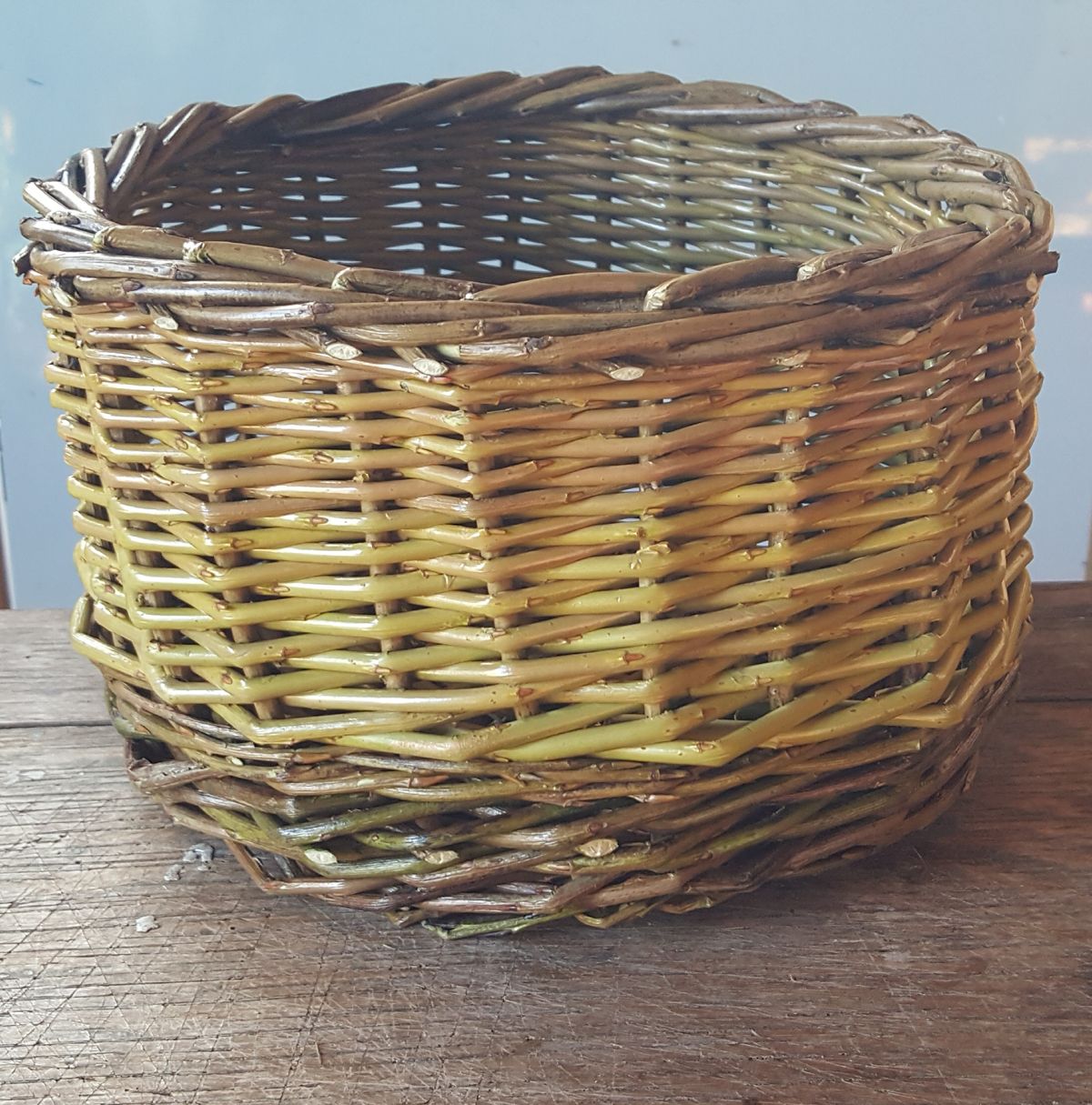 Traditional round baskets