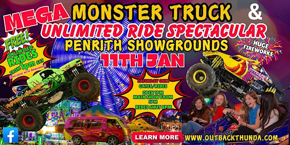 Monster Trucks at Penrith Showground