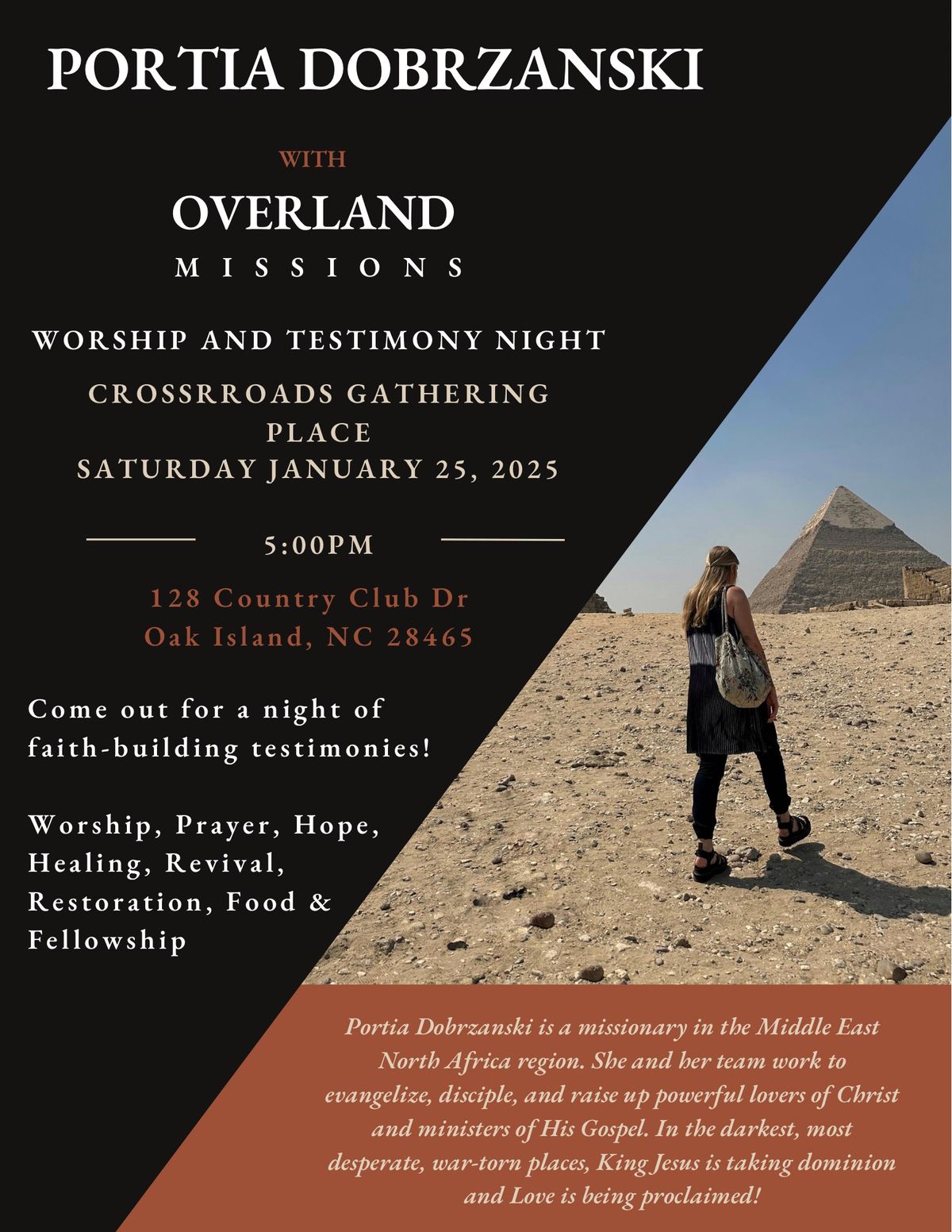 Worship & Testimony Night