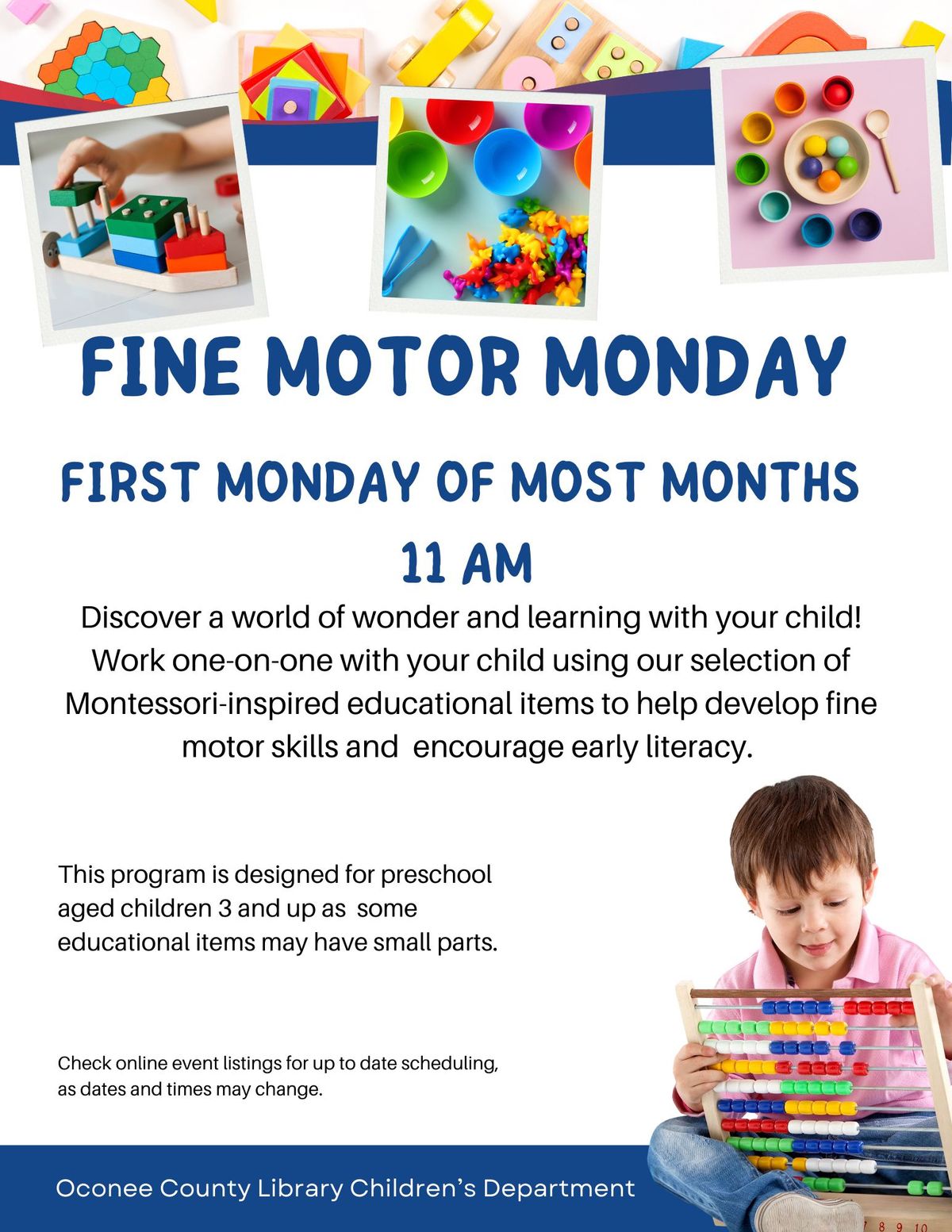 Fine Motor Monday