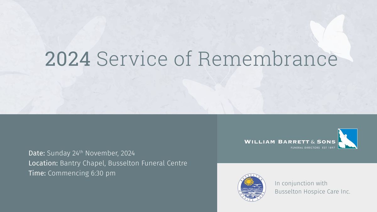 Busselton Service of Remembrance 2024