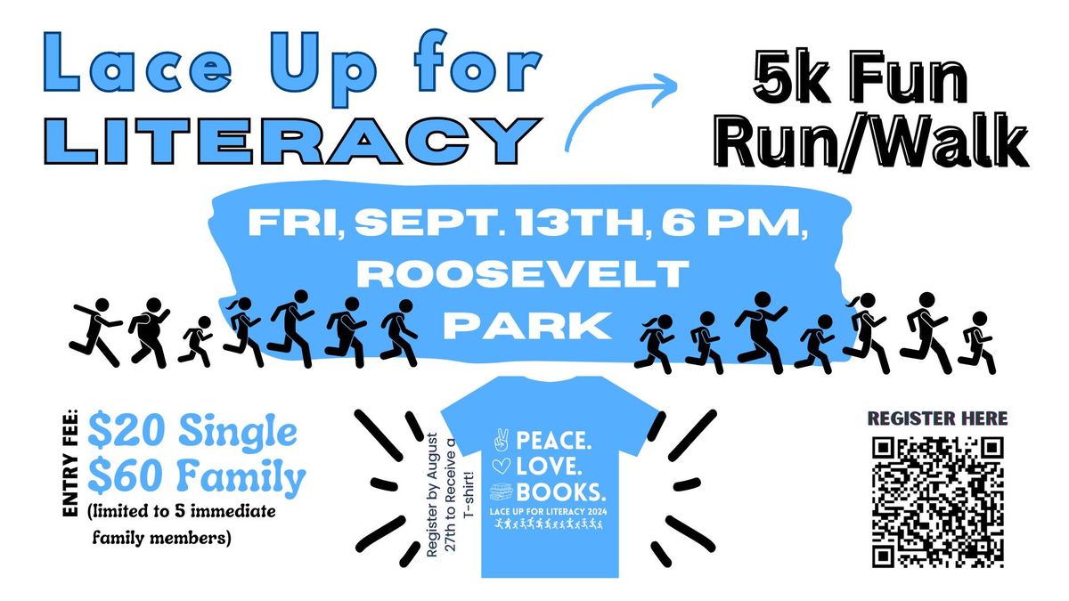 Lace Up for Literacy 2024