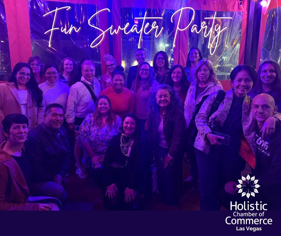 Holistic Chamber of Commerce LV - Fun Sweater Party